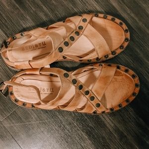 BED STU Womens Kavala Leather Sandals